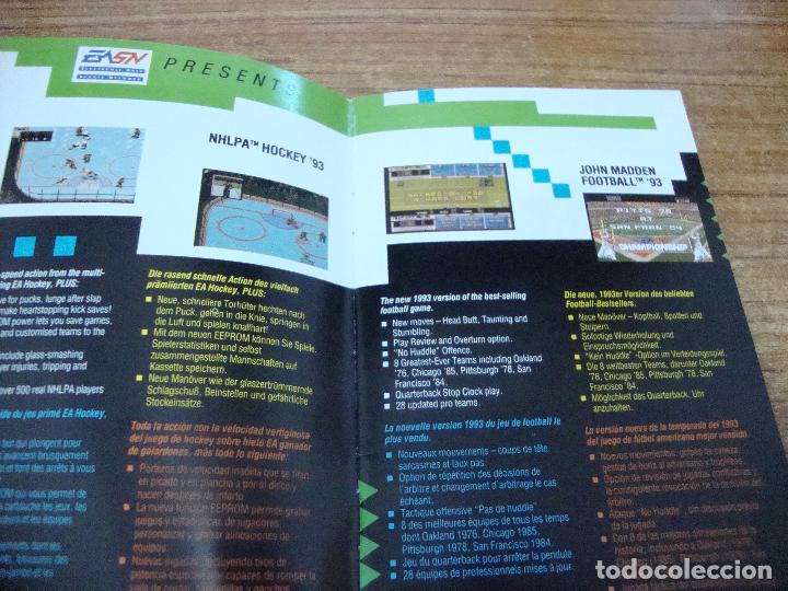 Videojuegos y consolas: CATALOGO MEGA DRIVE 92 93 ELECTRONIC ARTS - Foto 3