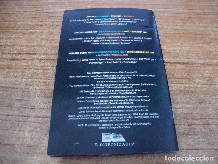 Videojuegos y consolas: CATALOGO MEGA DRIVE 92 93 ELECTRONIC ARTS - Foto 7