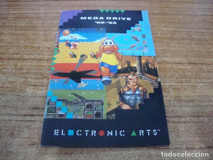 Videojuegos y consolas: CATALOGO MEGA DRIVE 92 93 ELECTRONIC ARTS - Foto 1