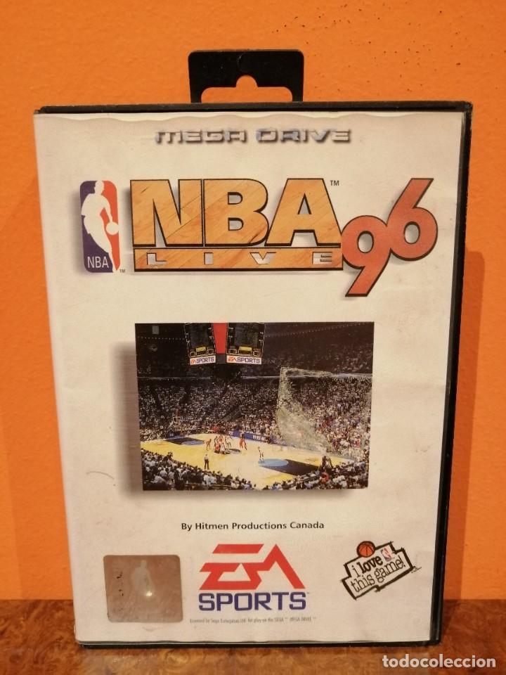 Videojuegos y consolas: JUEGO SEGA MEGADRIVE NBA LIVE96 - Foto 1