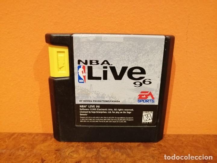 Videojuegos y consolas: JUEGO SEGA MEGADRIVE NBA LIVE96 - Foto 3