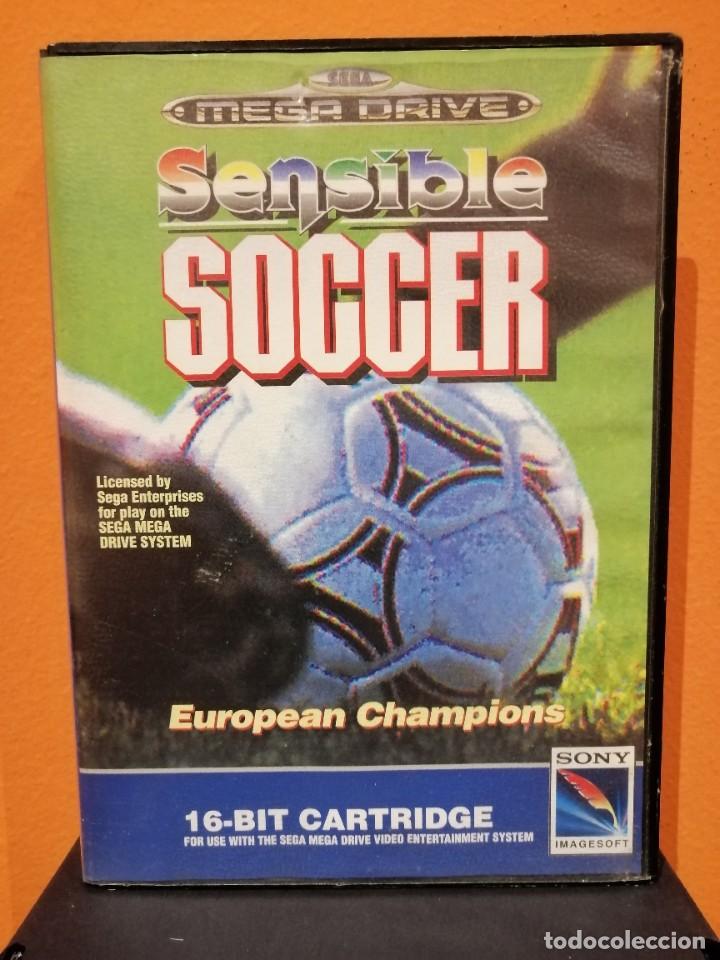 Videojuegos y consolas: JUEGO SEGA MEGADRIVE SENSIBLE SOCCER - Foto 1