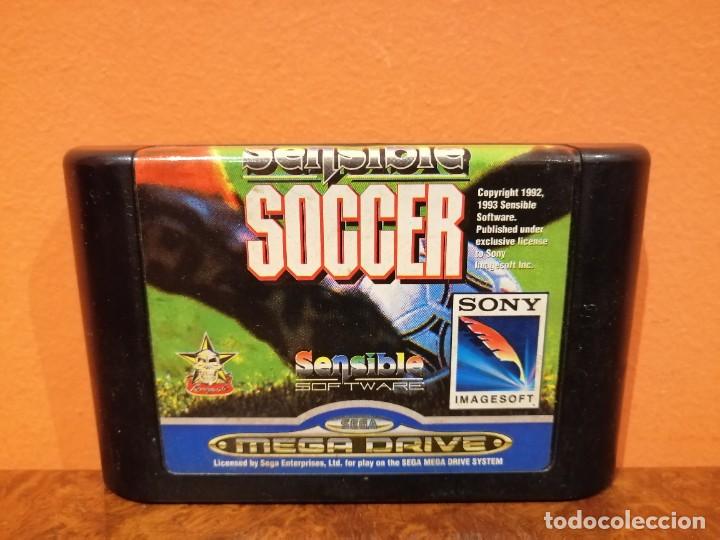 Videojuegos y consolas: JUEGO SEGA MEGADRIVE SENSIBLE SOCCER - Foto 3
