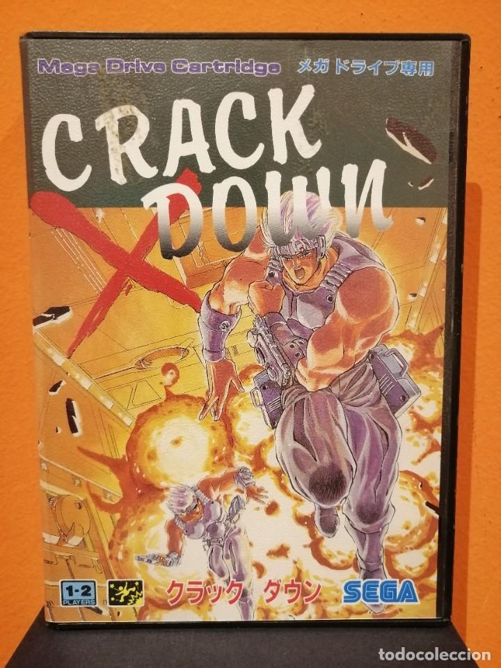 Videojuegos y consolas: JUEGO SEGA MEGADRIVE CRACK DOWN - Foto 1