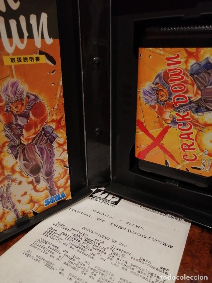 Videojuegos y consolas: JUEGO SEGA MEGADRIVE CRACK DOWN - Foto 4
