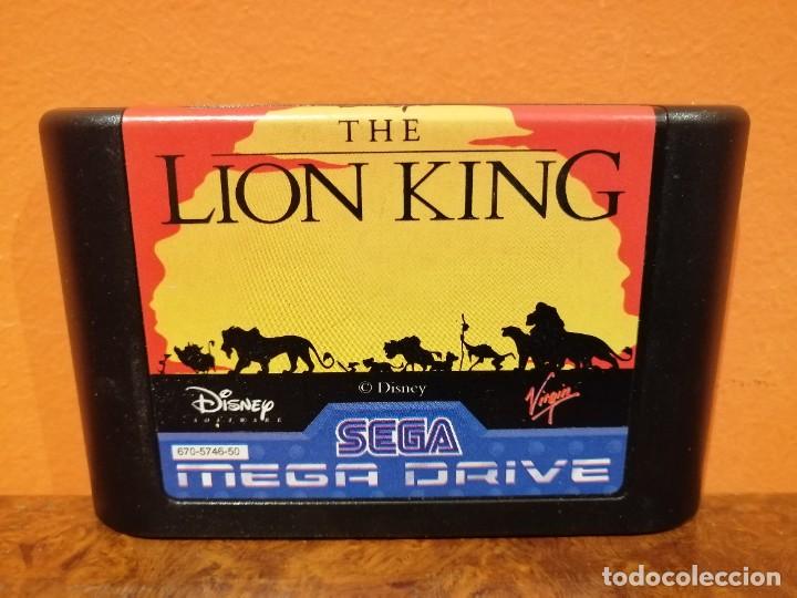 Videojuegos y consolas: JUEGO SEGA MEGADRIVE EL REY LEON - Foto 3