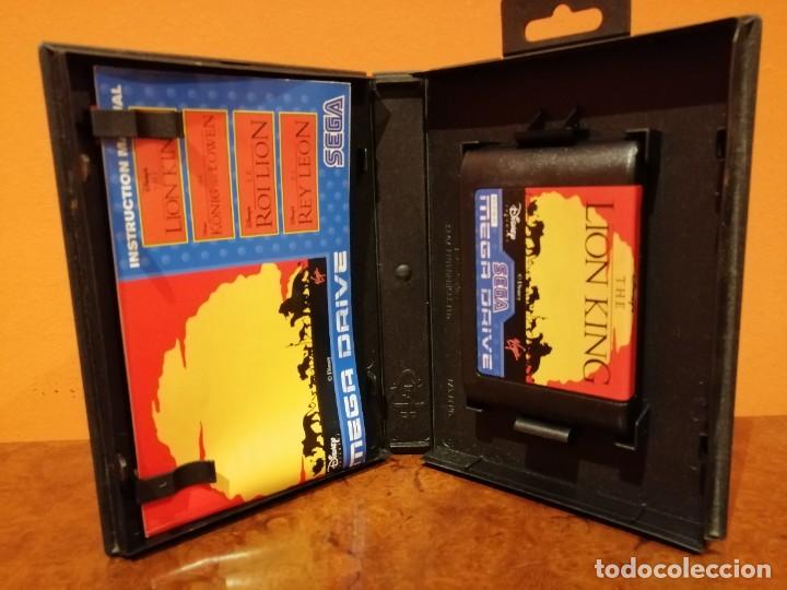 Videojuegos y consolas: JUEGO SEGA MEGADRIVE EL REY LEON - Foto 5