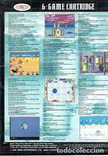 Videojuegos y consolas: MENACER MEGADRIVE + CAJA - Foto 2