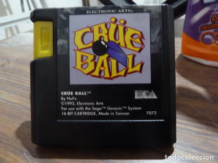 Videojuegos y consolas: CRUE BALL PARA MEGADRIVE - Foto 7