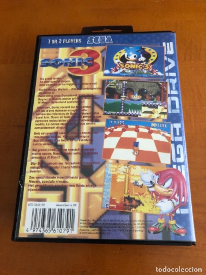 Videojuegos y consolas: Sonic tres mega Drive - Foto 4