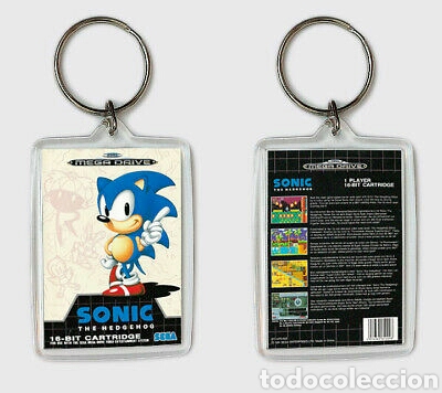 Videojuegos y consolas: LLAVERO SONIC 1 SEGA MEGADRIVE - Foto 1