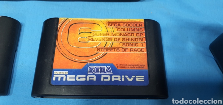 Videojuegos y Consolas: SEGA Megadrive completa con un mando pad de 6 botones y funcionando + juegos - Foto 4 - 287196128