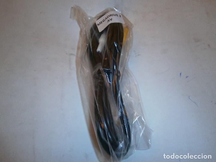 Videojuegos y consolas: CABLE AV MEGADRIVE 2 NUEVO - Foto 1
