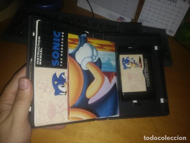 Videojuegos y consolas: JUEGO MEGA DRIVE SONIC THE HEDGEHOG COMPLETO - Foto 3