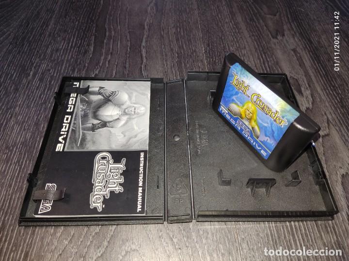 Videojuegos y consolas: LIGHT CRUSADER Mega Drive PAL Megadrive - Foto 3
