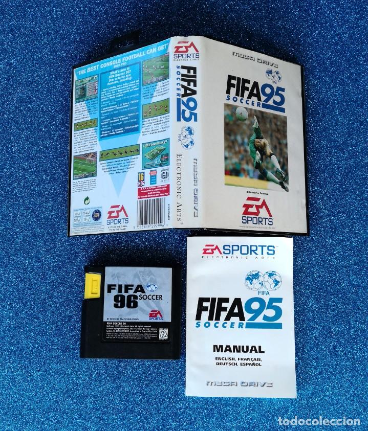 Videojuegos y consolas: FIFA 95 con alma del 96 Sega Mega Drive - Foto 1