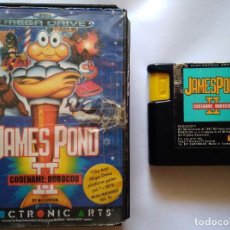 Videojuegos y Consolas: JAMES POND II (2): CODENAME ROBOCOD. JUEGO MEGADRIVE. CARÁTULA DETERIORADA!!. USADO.. Lote 315464823