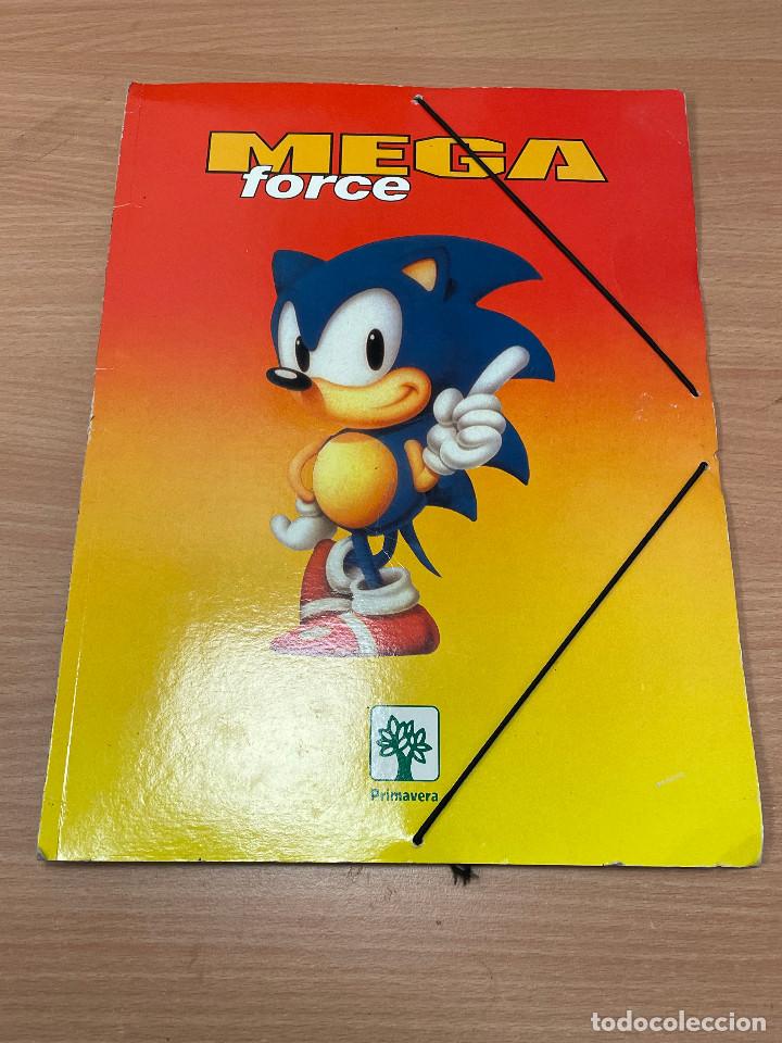 Videojuegos y consolas: CARPETA SEGA MEGA FORCE PRIMAVERA. THUNDER FORCE IV. SEGA. - Foto 1