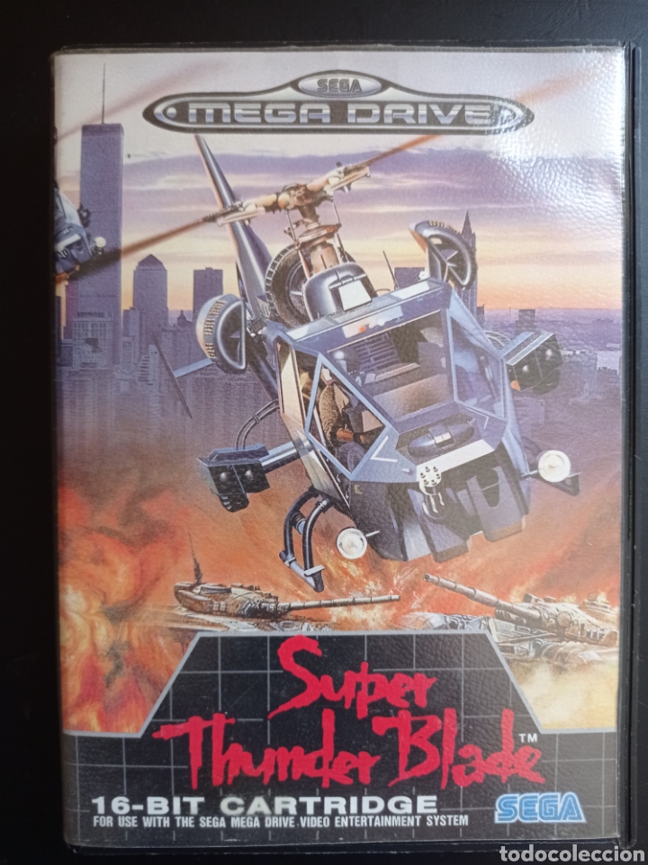 Videojuegos y consolas: Super Thunder Blade megadrive - Foto 1