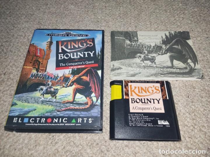 Videojuegos y consolas: KINGS BOUNTY Mega Drive PAL Megadrive - Foto 1