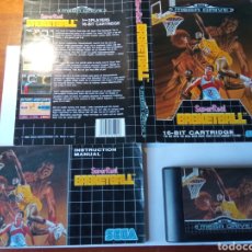 Videojuegos y Consolas: SUPERREAL BASKETBALL MEGADRIVE - SEGA 1990 -. Lote 356163325