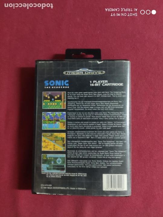 Videojuegos y consolas: sonic the hedgehog completo con manual - Foto 3