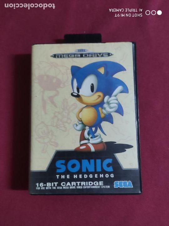 Videojuegos y consolas: sonic the hedgehog completo con manual - Foto 1