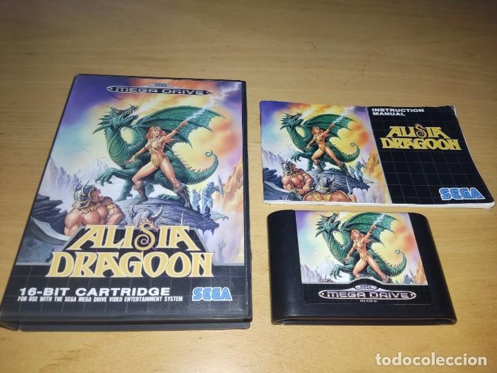 Alisia Dragoon Sur Sega Mega Drive – Version NTSC-J Japonaise Complète