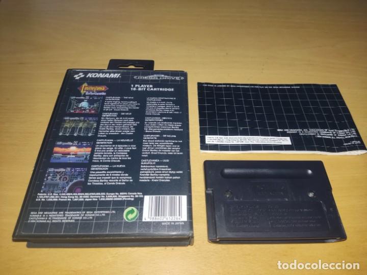Videojuegos y consolas: CASTLEVANIA Mega Drive PAL Megadrive - Foto 2