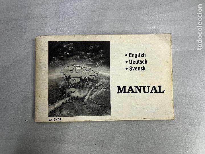 Videojuegos y consolas: MEGADRIVE MD MANUAL INSTRUCCIONES POPULOUS - Foto 2