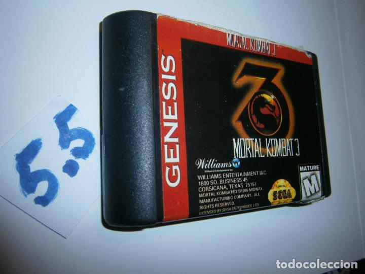 Videojuegos y consolas: ANTIGUO JUEGO MORTAL COMBAT 3 - GENESIS - Foto 1