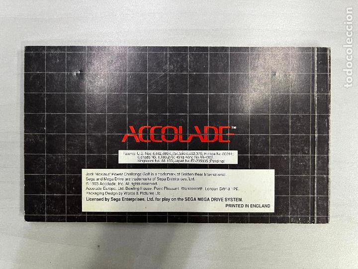Videojuegos y consolas: MEGADRIVE MD MANUAL INSTRUCCIONES Powerchallenge - Foto 2