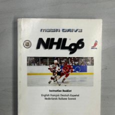 Videojuegos y Consolas: MEGADRIVE MD MANUAL INSTRUCCIONES NHL 96. Lote 363936441