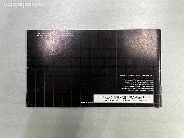 Videojuegos y consolas: MEGADRIVE MD MANUAL INSTRUCCIONES Puggsy - Foto 2