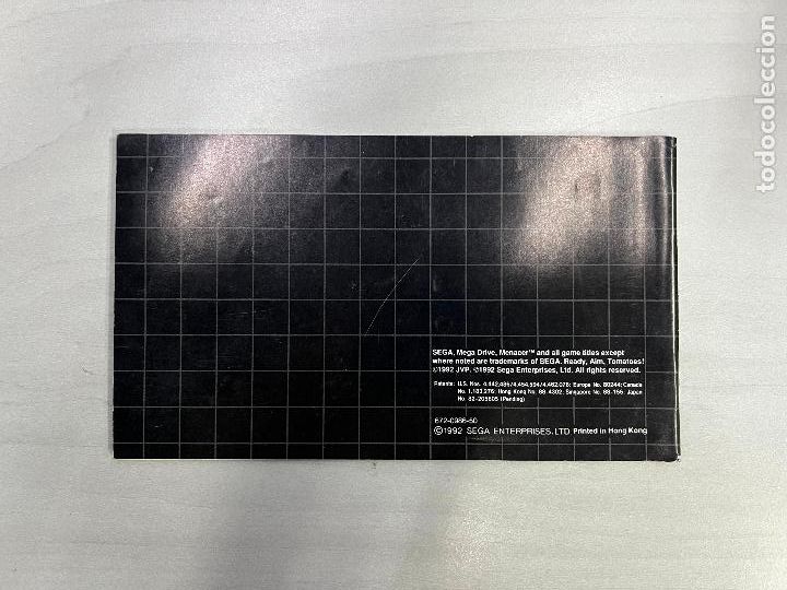 Videojuegos y consolas: MEGADRIVE MD MANUAL INSTRUCCIONES Menacer - Foto 2