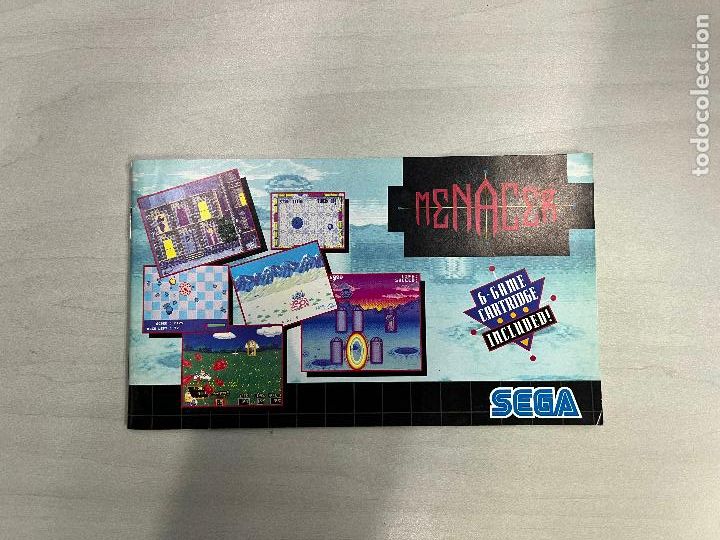 Videojuegos y consolas: MEGADRIVE MD MANUAL INSTRUCCIONES Menacer - Foto 1