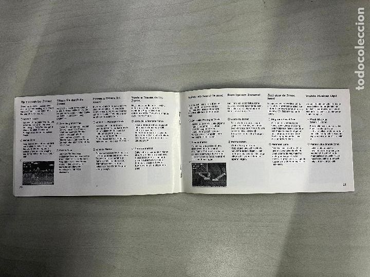 Videojuegos y consolas: MEGADRIVE MD MANUAL INSTRUCCIONES Sonic the hedgehog - Foto 3