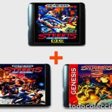 Videojuegos y Consolas: SUPER PACK 3 JUEGOS SEGA MEGADRIVE STREETS OF RAGE 1, 2 Y 3 MIRA BIEN LOS ANUNCIOS. Lote 365977716