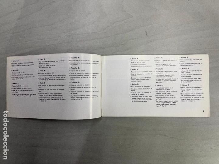 Videojuegos y consolas: MEGADRIVE MANUAL SUPERREAL BASKETBALL - Foto 3