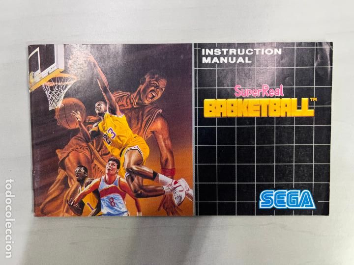 Videojuegos y consolas: MEGADRIVE MANUAL SUPERREAL BASKETBALL - Foto 1