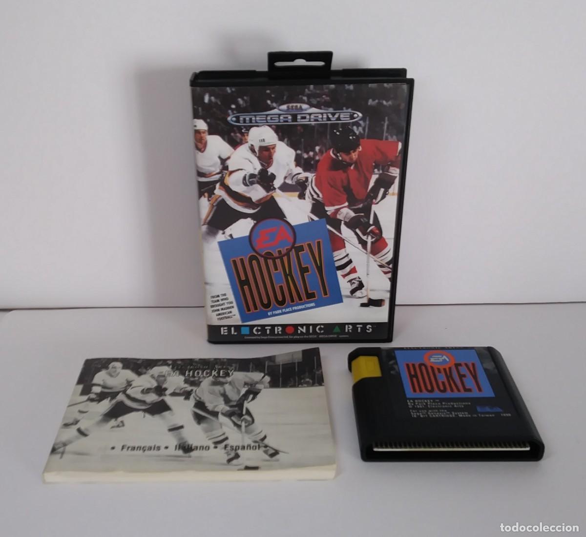 Videojuegos y consolas: EA HOCKEY MEGA DRIVE COMPLETO - Foto 2
