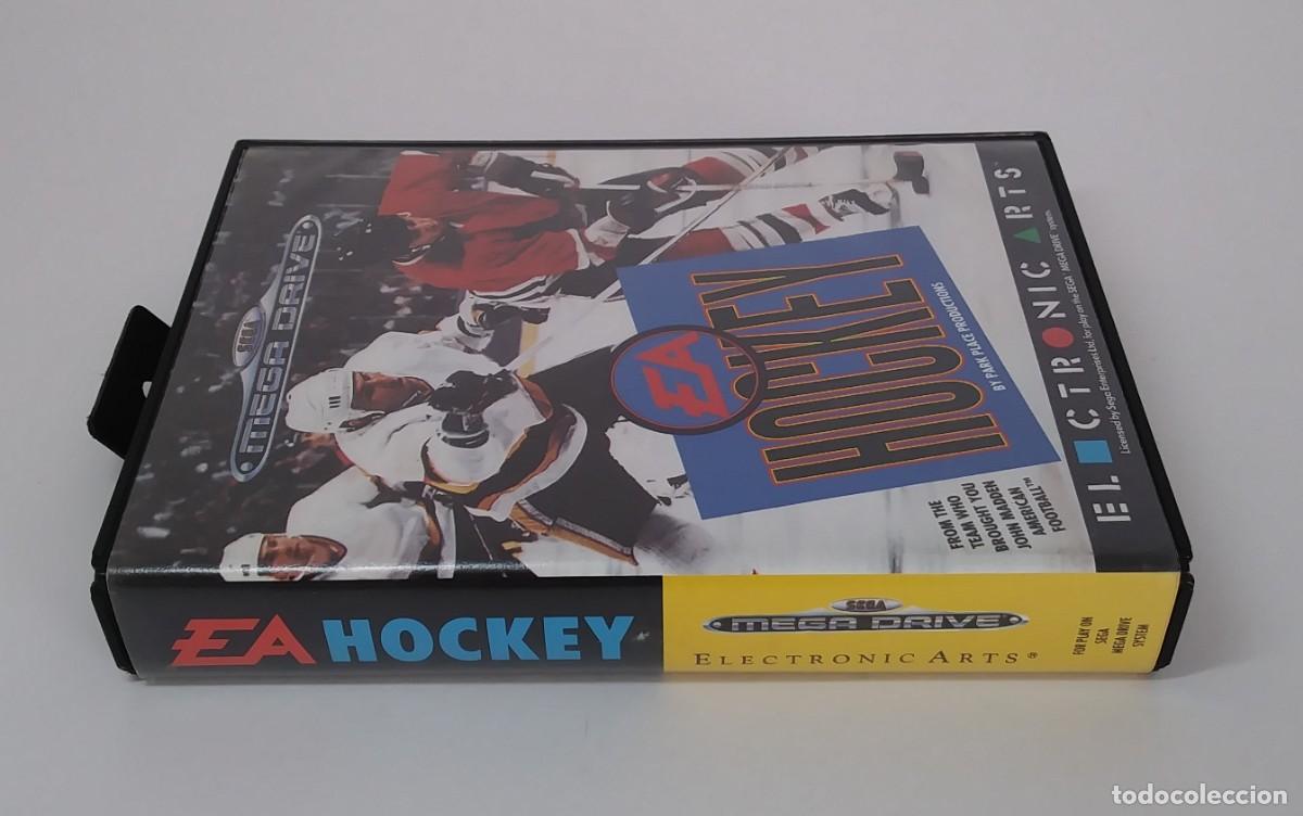 Videojuegos y consolas: EA HOCKEY MEGA DRIVE COMPLETO - Foto 4