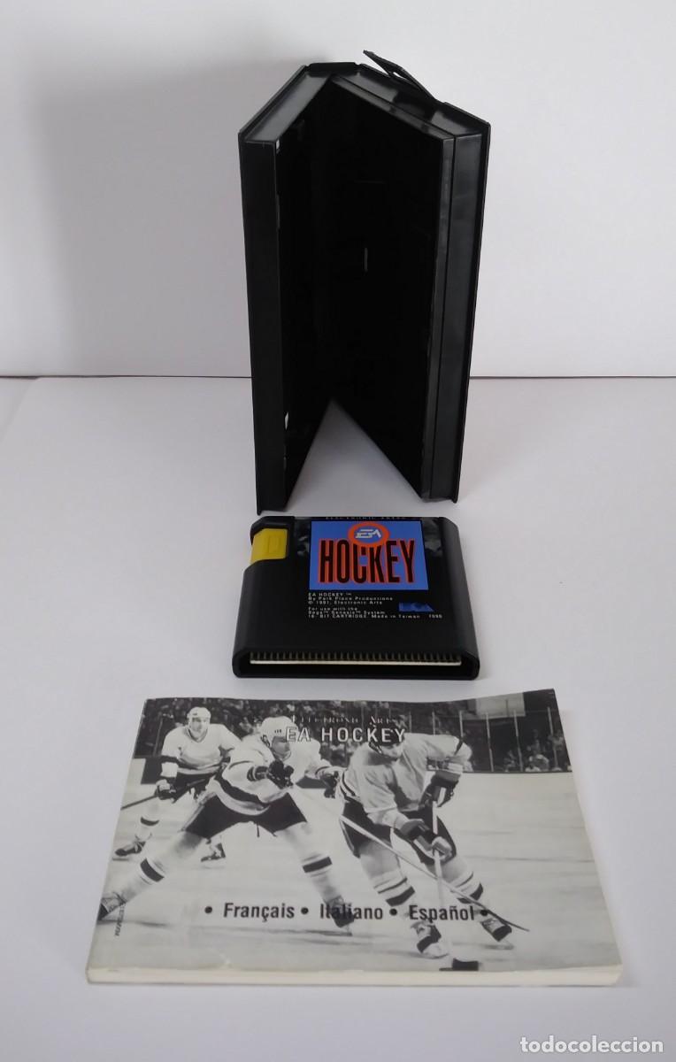 Videojuegos y consolas: EA HOCKEY MEGA DRIVE COMPLETO - Foto 9