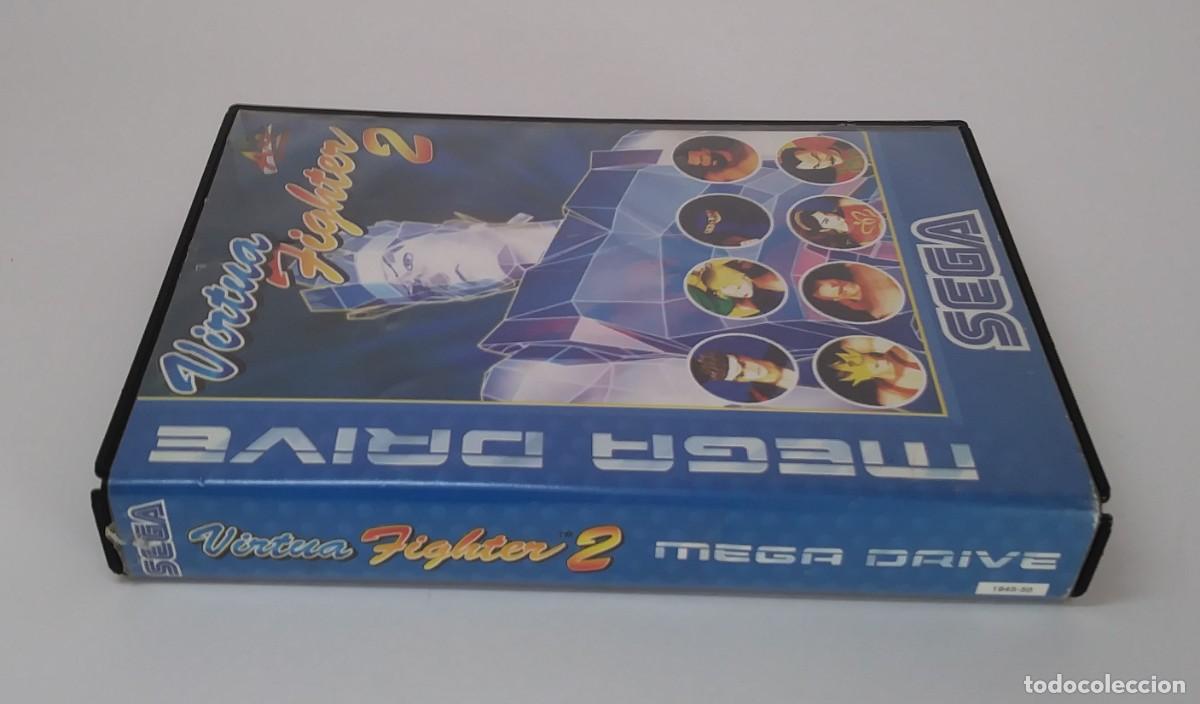 Videojuegos y consolas: VIRTUA FIGHTER 2 MEGA DRIVE COMPLETO - Foto 4