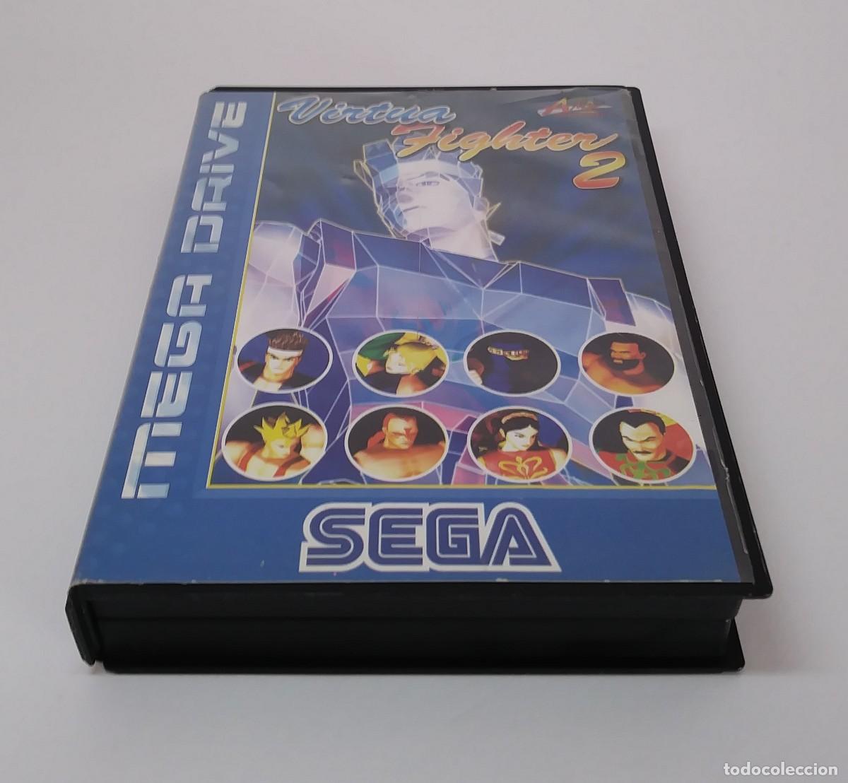 Videojuegos y consolas: VIRTUA FIGHTER 2 MEGA DRIVE COMPLETO - Foto 5