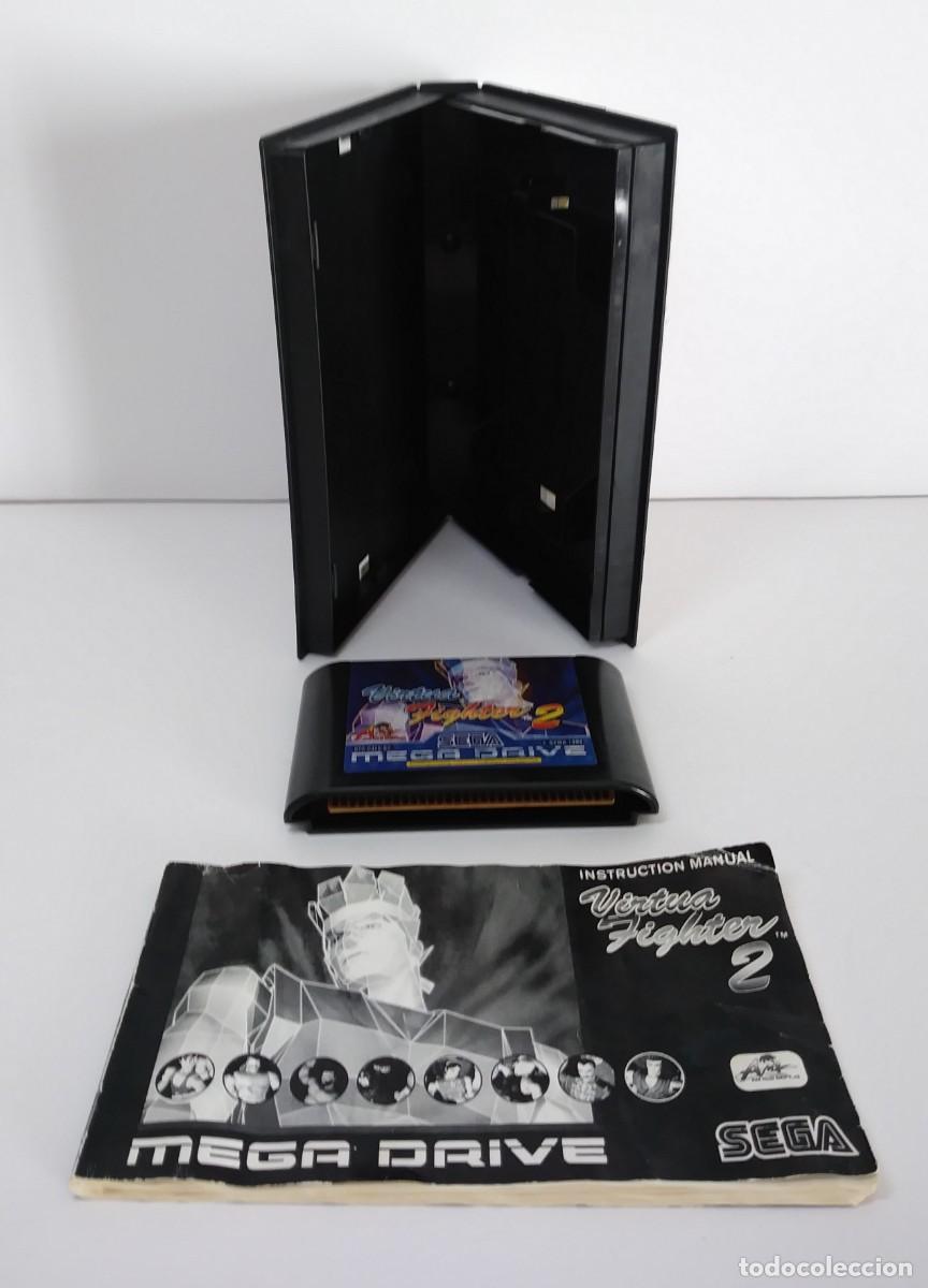 Videojuegos y consolas: VIRTUA FIGHTER 2 MEGA DRIVE COMPLETO - Foto 10