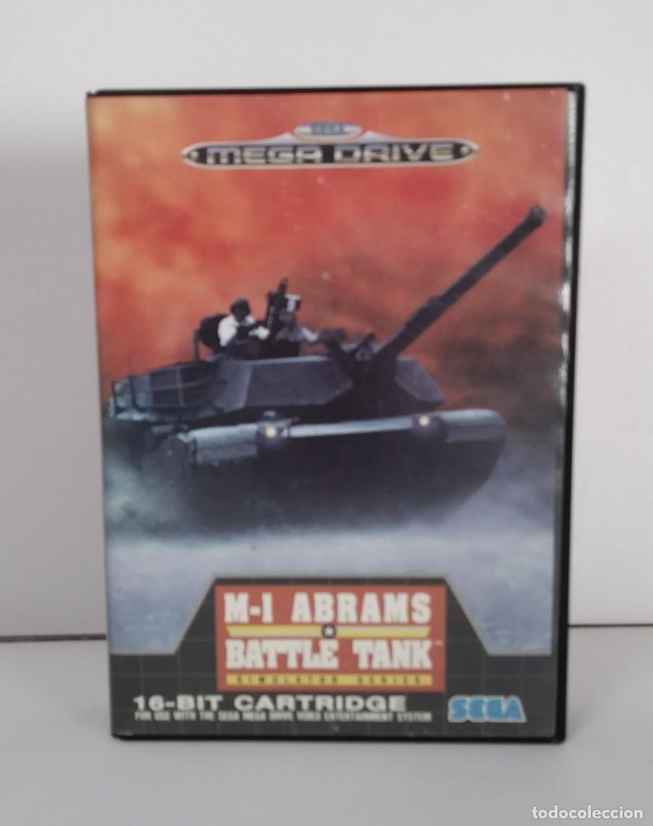 Videojuegos y consolas: ABRAMS BATTLE TANK MEGA DRIVE COMPLETO - Foto 1