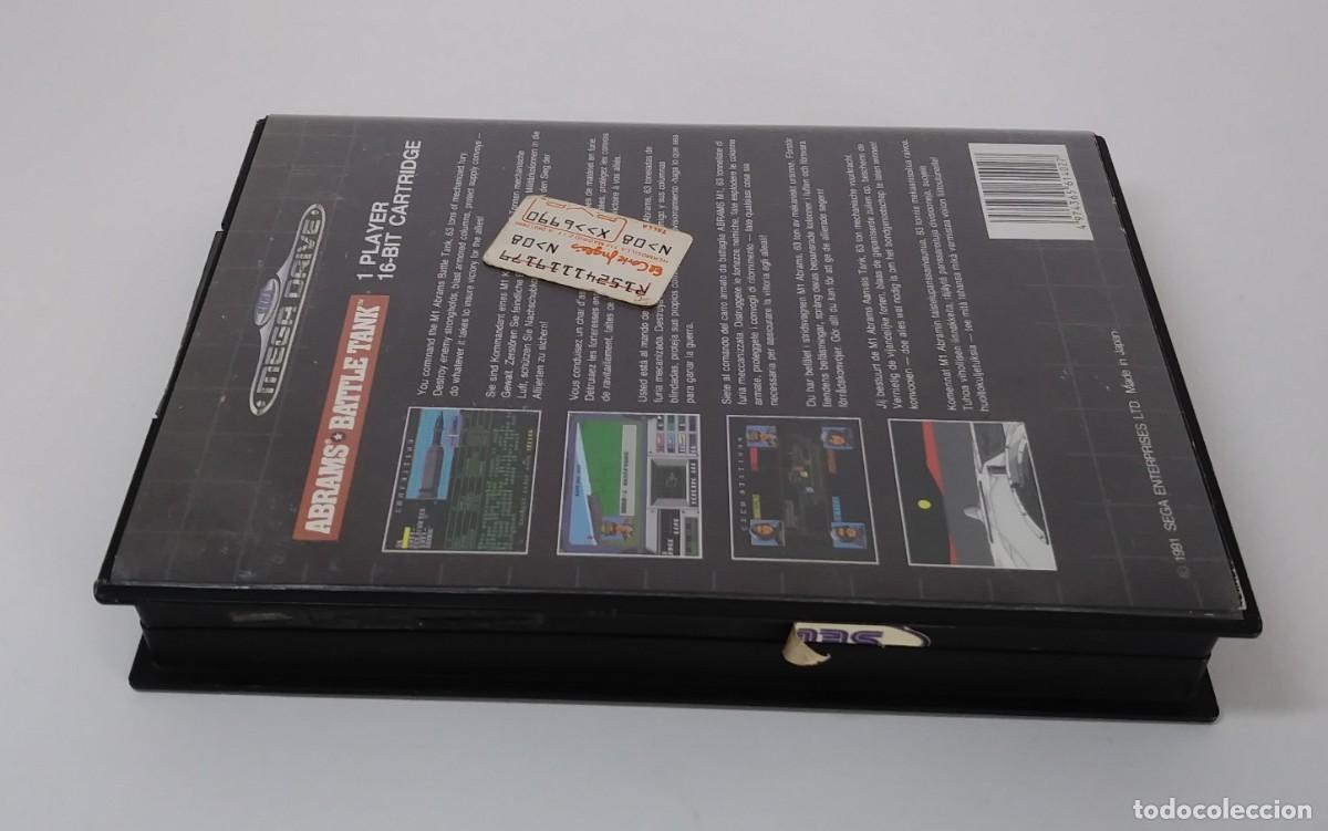 Videojuegos y consolas: ABRAMS BATTLE TANK MEGA DRIVE COMPLETO - Foto 7