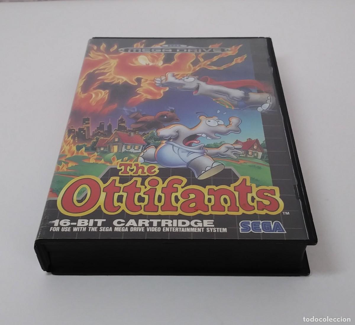 Videojuegos y consolas: THE OTTIFANTS MEGA DRIVE COMPLETO - Foto 5