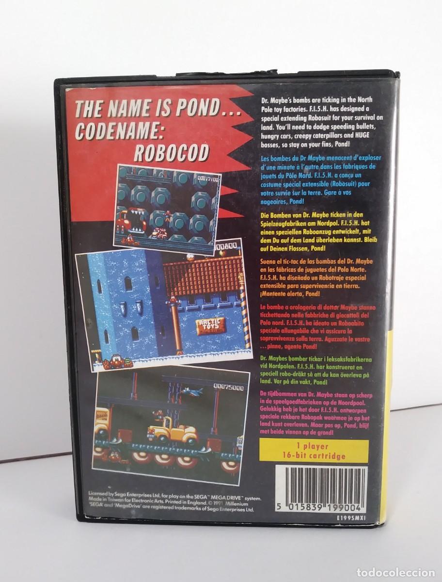 Videojuegos y consolas: JAMES POND II MEGA DRIVE COMPLETO - Foto 3